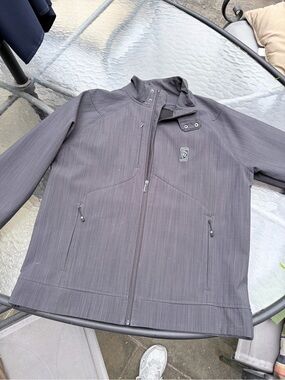 Men's Dark Gray Performance Softshell Jacket